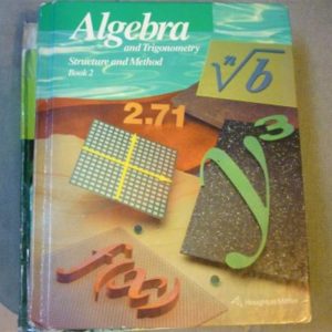 Algebra and Trigonometry: Structure and Method, Book 2 by Holt Mcdougal